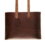 "Singer" Leather Bags with Coconut Birch Strap