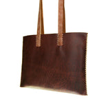 "Singer" Leather Bags with Coconut Birch Strap