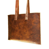 "Singer" Leather Bags with Coconut Birch Strap