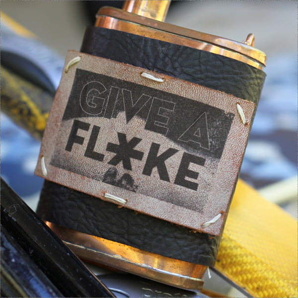 9 oz Copper "Give a Flake" Flasks