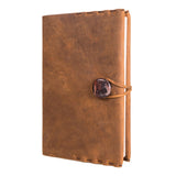 Limited Edition Medium Leather Journal with Beaded Fastener