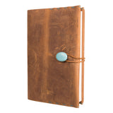 Limited Edition Medium Leather Journal with Beaded Fastener