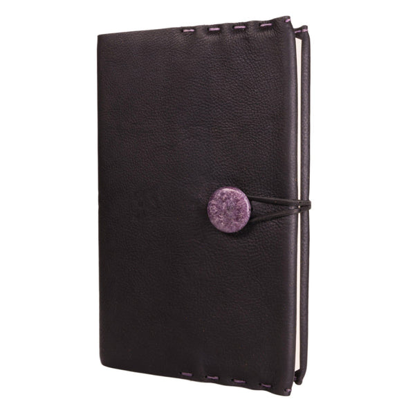 Limited Edition Medium Leather Journal with Beaded Fastener