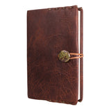 Limited Edition Medium Leather Journal with Beaded Fastener
