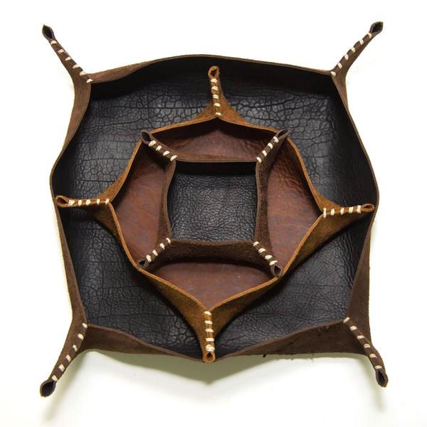 Leather Valet Tray Set