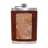 8 oz Premium Stainless Steel "Custom" Flasks (4 Pack)