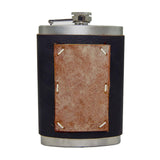 8 oz Premium Stainless Steel "Custom" Flasks (4 Pack)