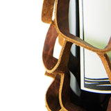 Leather Wine Slinky with Optional Wine Key