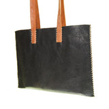 "Singer" Leather Bags with Coconut Birch Strap
