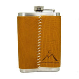 8oz Stainless Steel "Give a Flake" Flasks