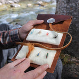 Leather Fly Wallet with Optional Flies