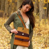 "Emerson" Leather Journal Bags with Optional Kara's Kustom Pen