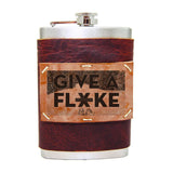 8oz Stainless Steel "Give a Flake" Flasks